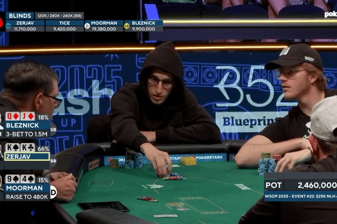 翻前4-bet变call，翻牌击中顶set，WSOP豪客赛出现angle shoot？